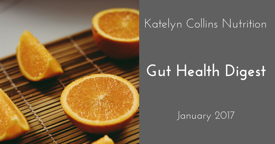 Gut Health Digest: January 2017